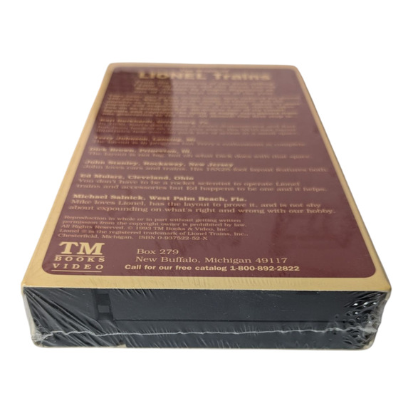 The Magic of Lionel Trains - VHS About Lionel Model Trains - Brand New - Sealed - Picture 3 of 4